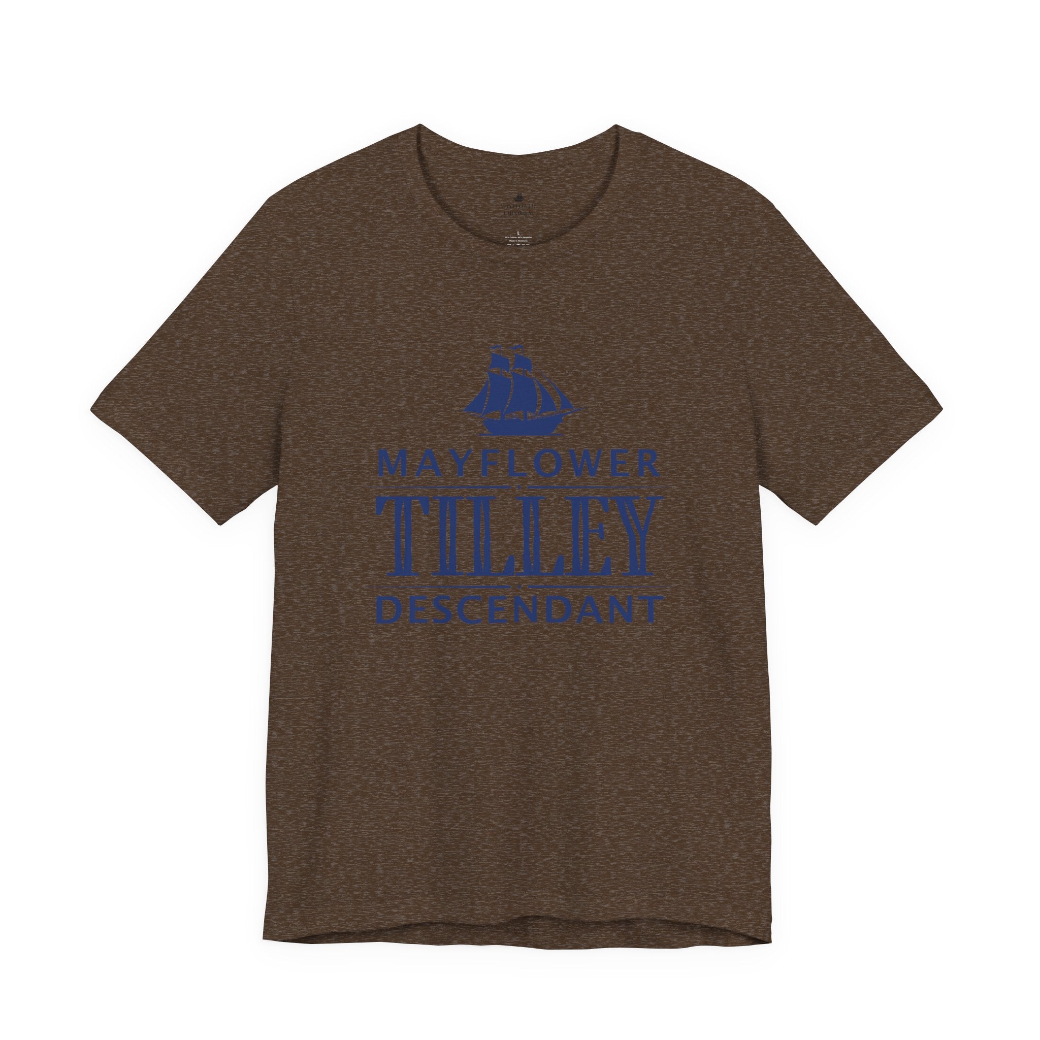 Tilley Mayflower Descendant T-Shirt | Family Heritage Tee