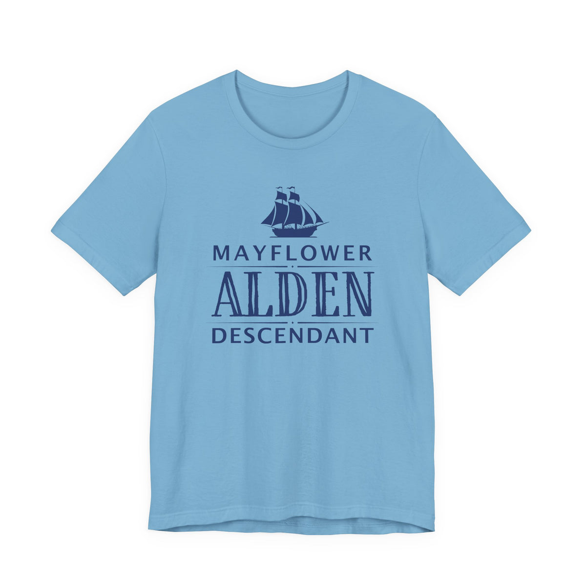 Alden Mayflower Descendant T-Shirt | Family Heritage Tee