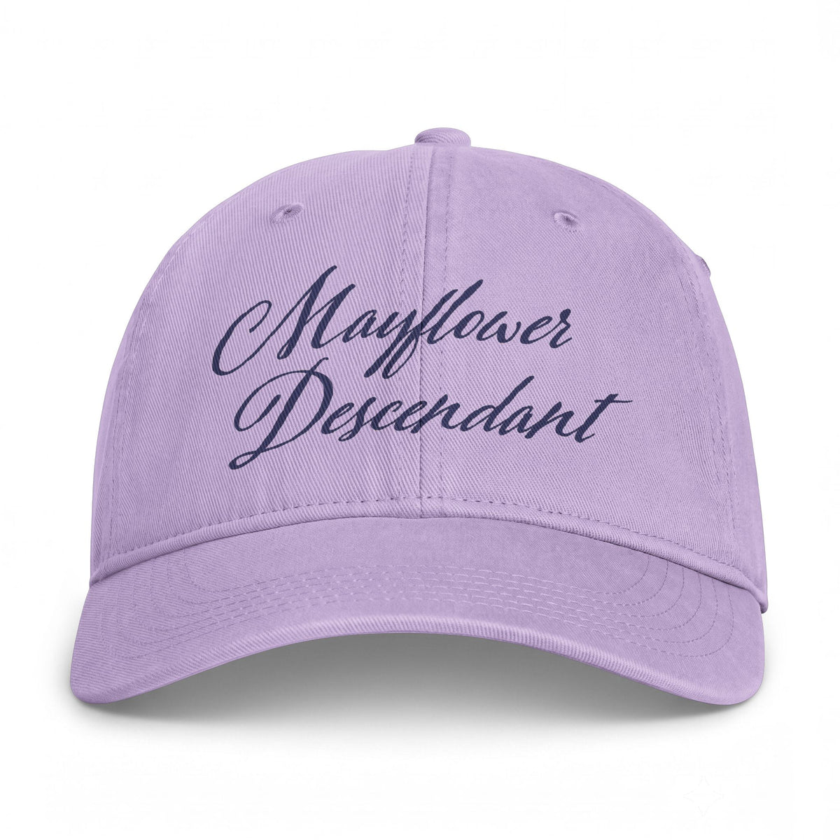 "Mayflower Descendant" Classic Baseball Cap in Heritage Colors