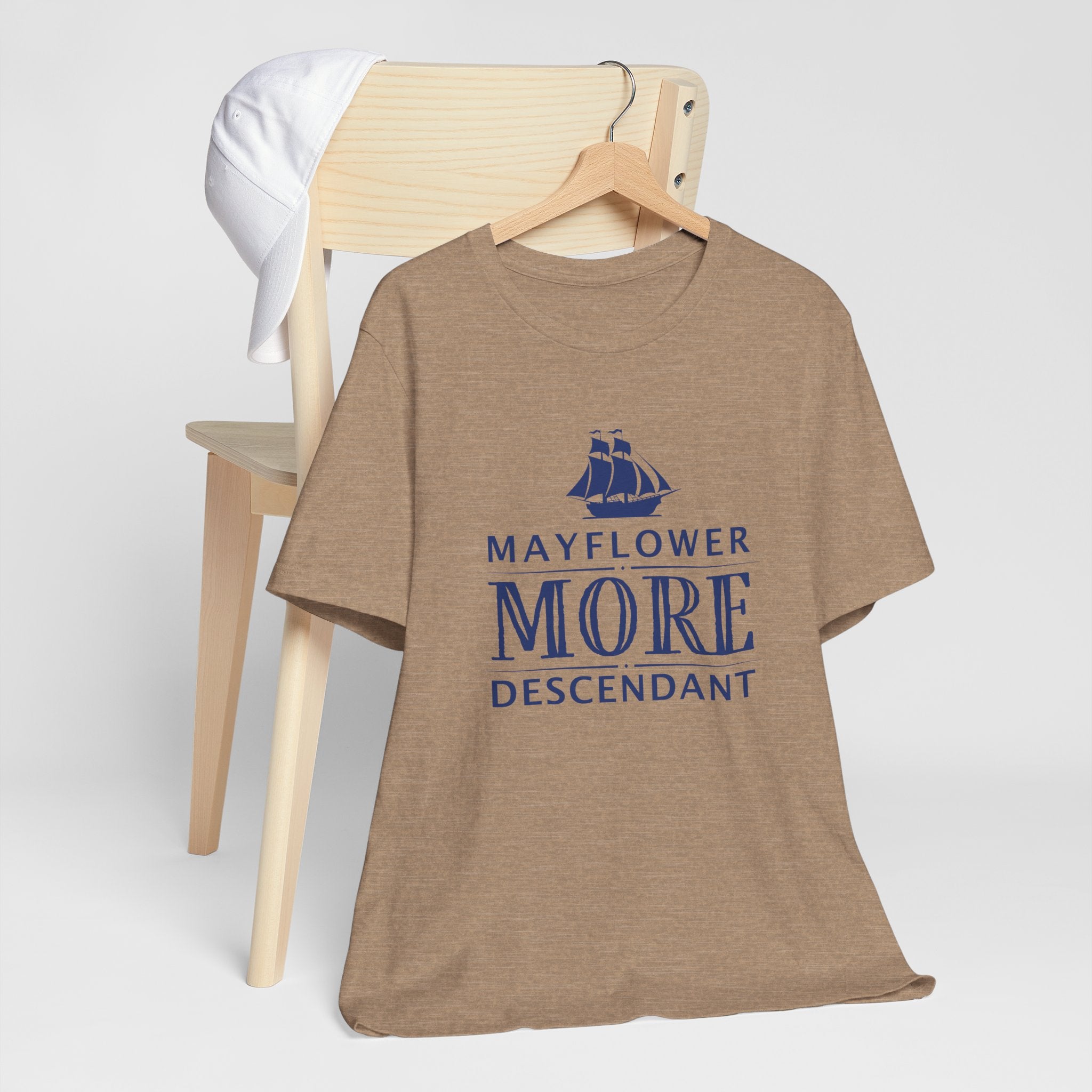 More Mayflower Descendant T-Shirt | Family Heritage Tee