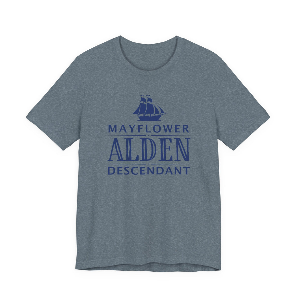 Alden Mayflower Descendant T-Shirt | Family Heritage Tee