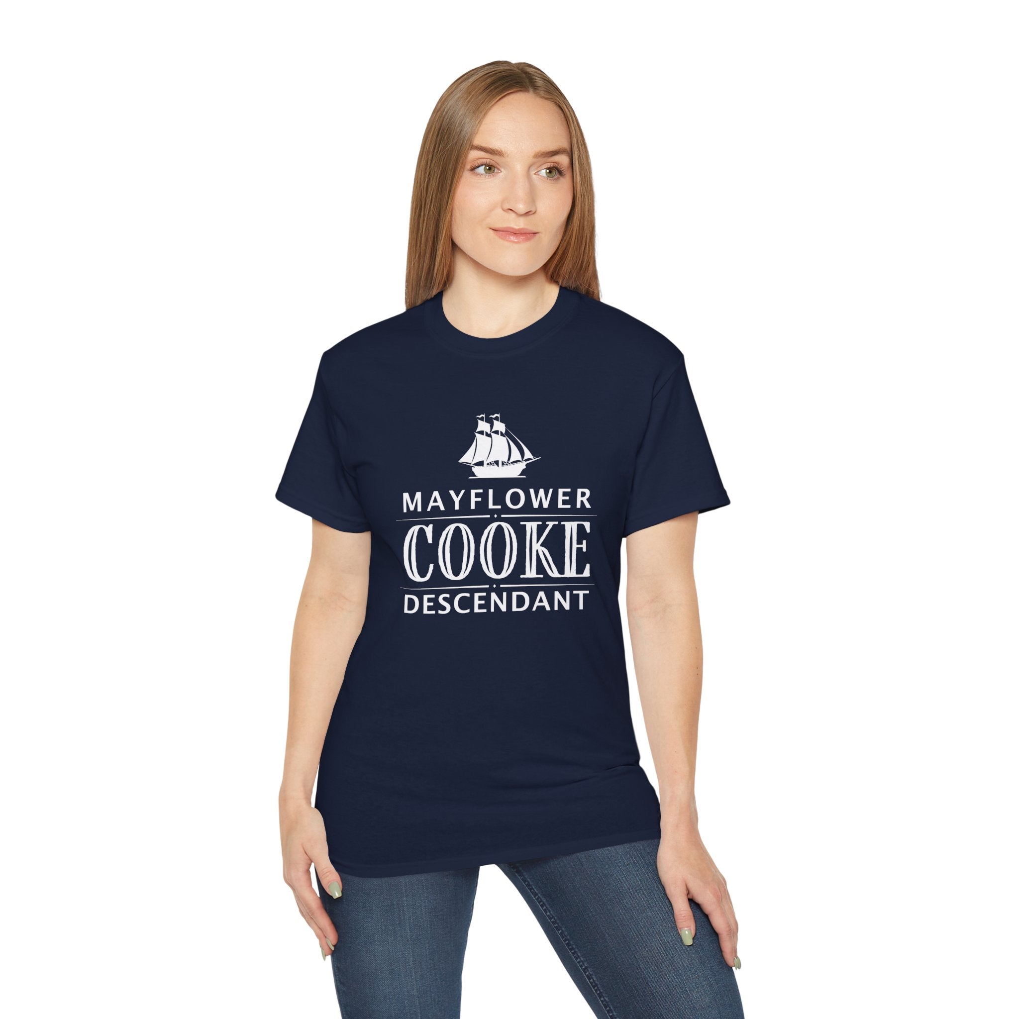 Cooke Descendant Dark T-Shirt | Mayflower Heritage Tee