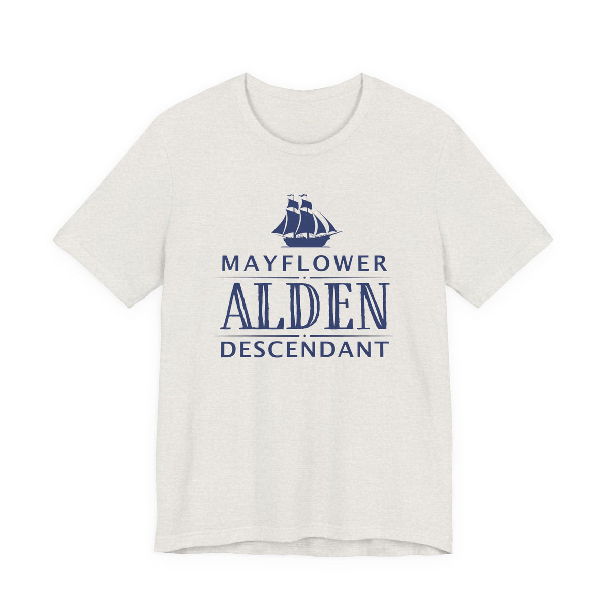 Alden Mayflower Descendant T-Shirt | Family Heritage Tee