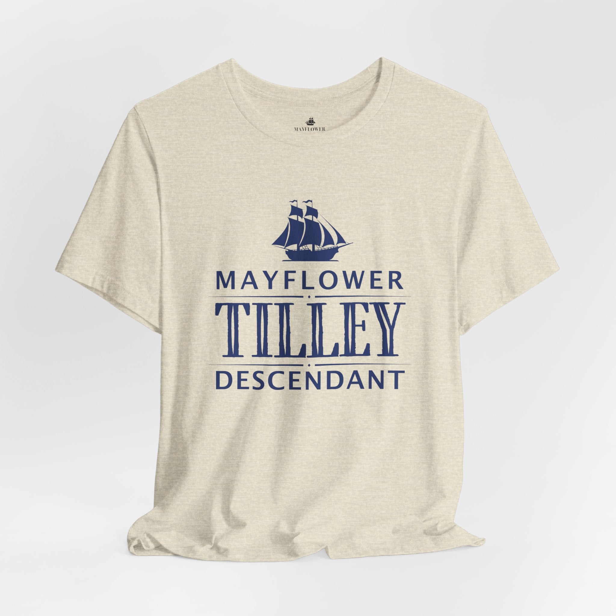 Tilley Mayflower Descendant T-Shirt | Family Heritage Tee