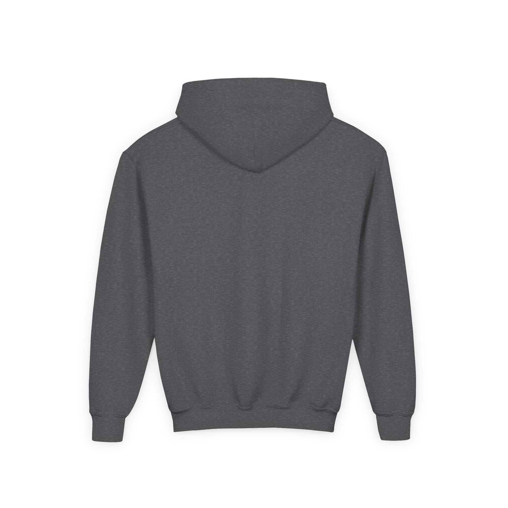 Youth Mayflower Descendant Hoodie - Pilgrim Boy Illustration