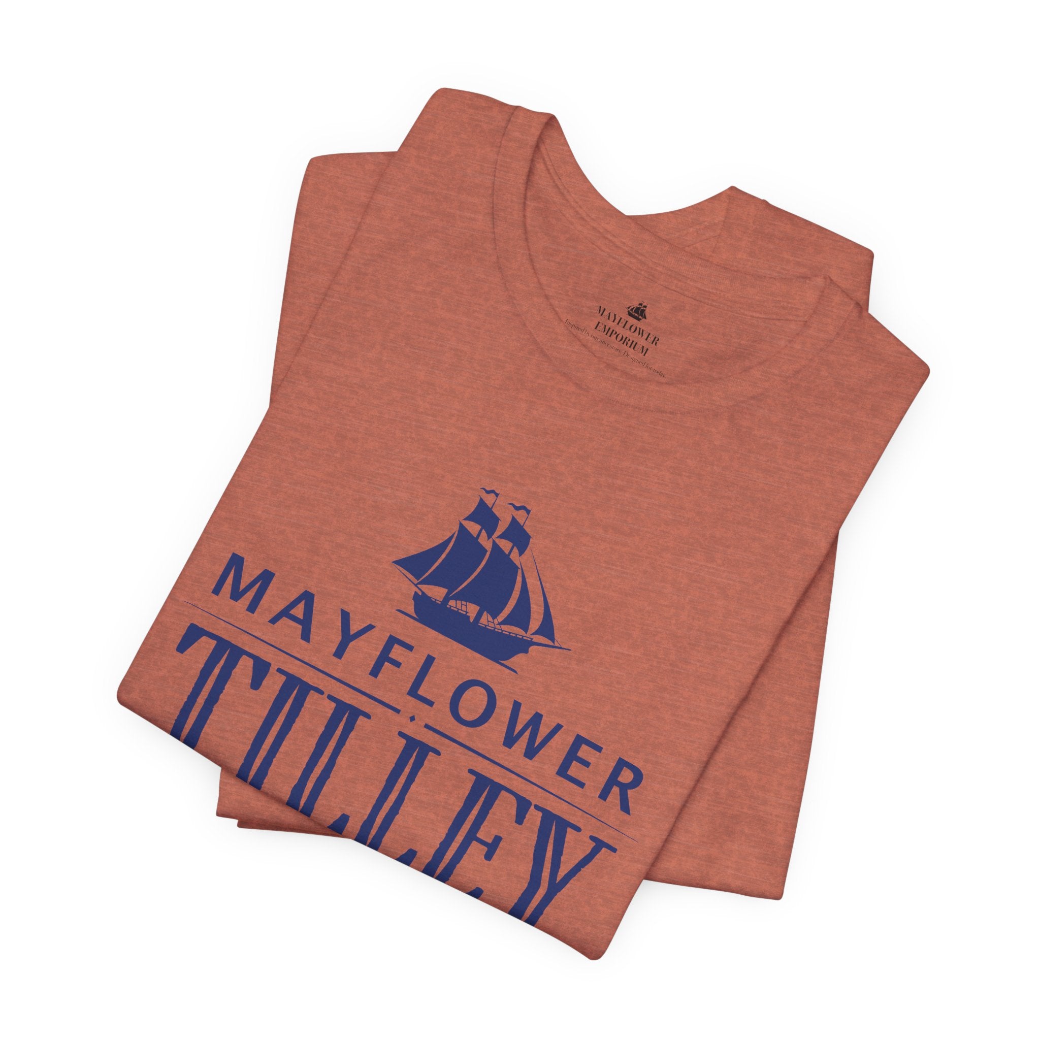 Tilley Mayflower Descendant T-Shirt | Family Heritage Tee