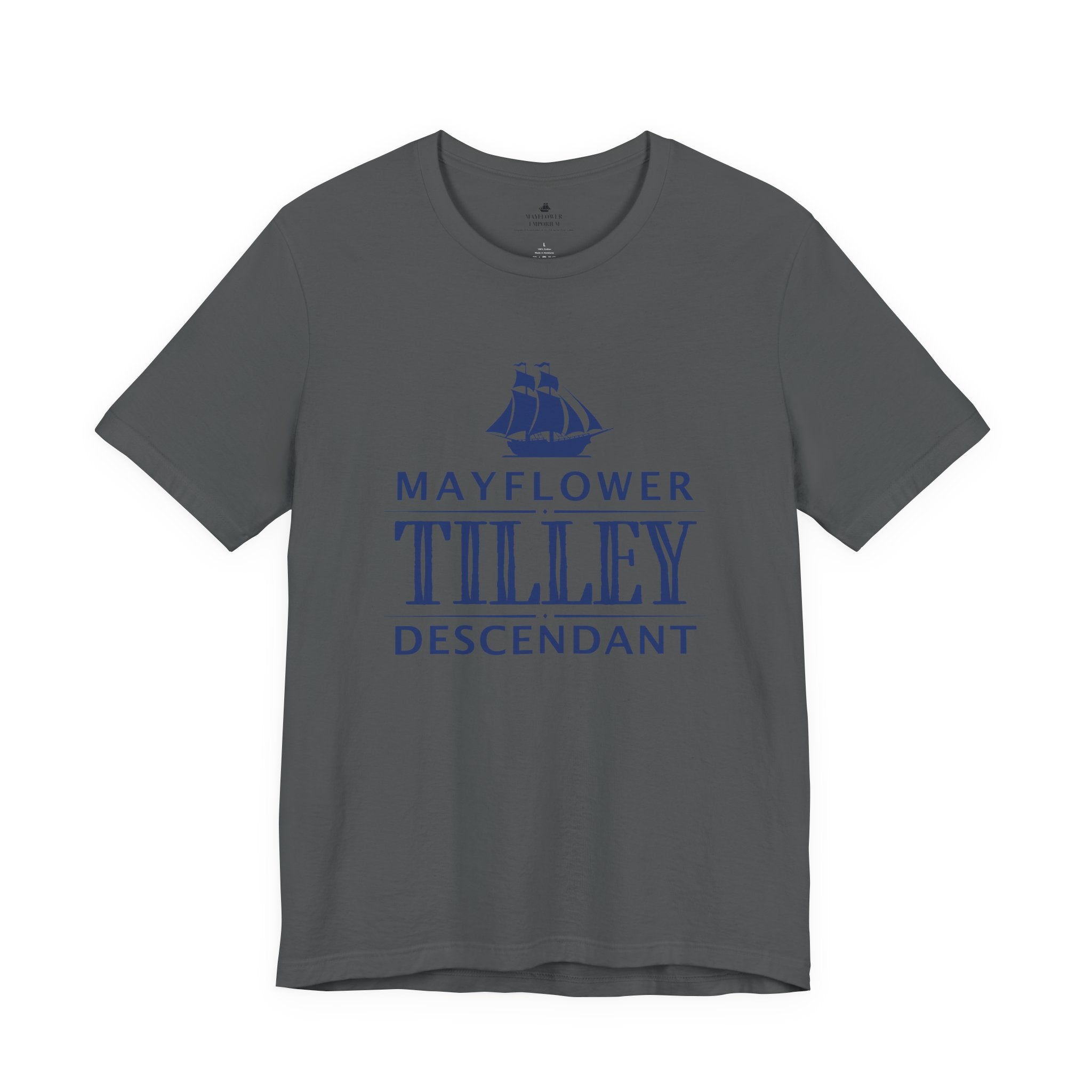 Tilley Mayflower Descendant T-Shirt | Family Heritage Tee
