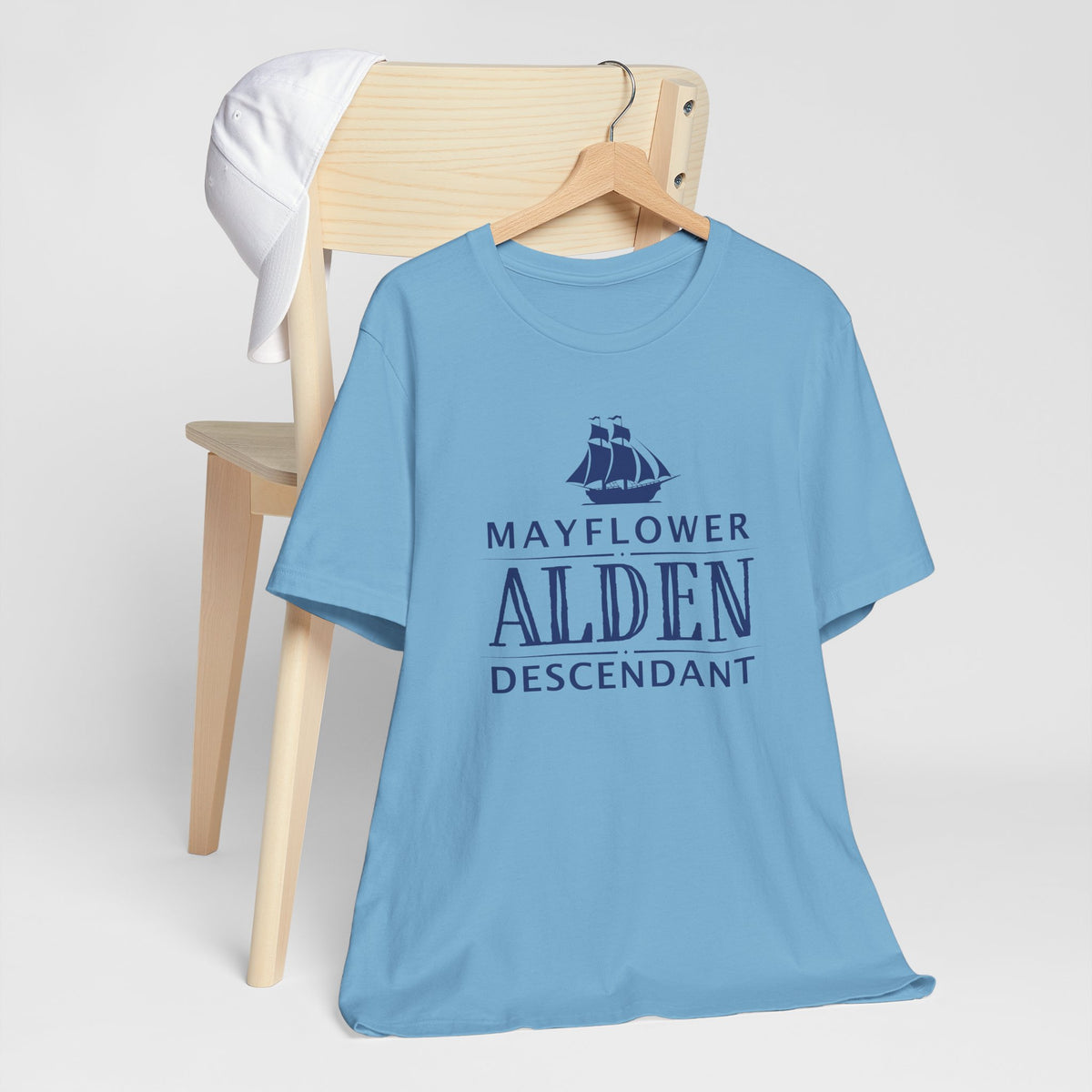 Alden Mayflower Descendant T-Shirt | Family Heritage Tee