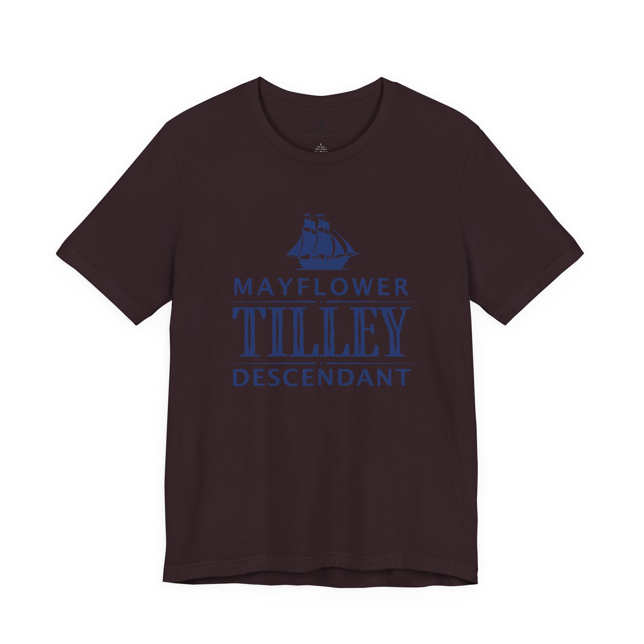 Tilley Mayflower Descendant T-Shirt | Family Heritage Tee