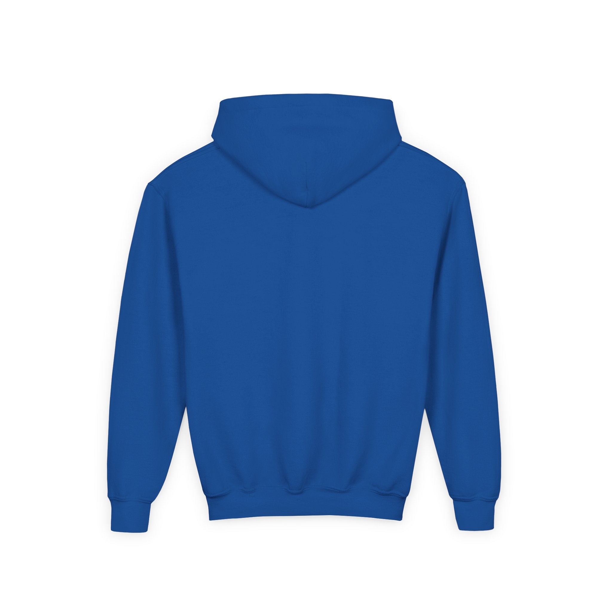 Youth Mayflower Descendant Hoodie - Pilgrim Boy Illustration