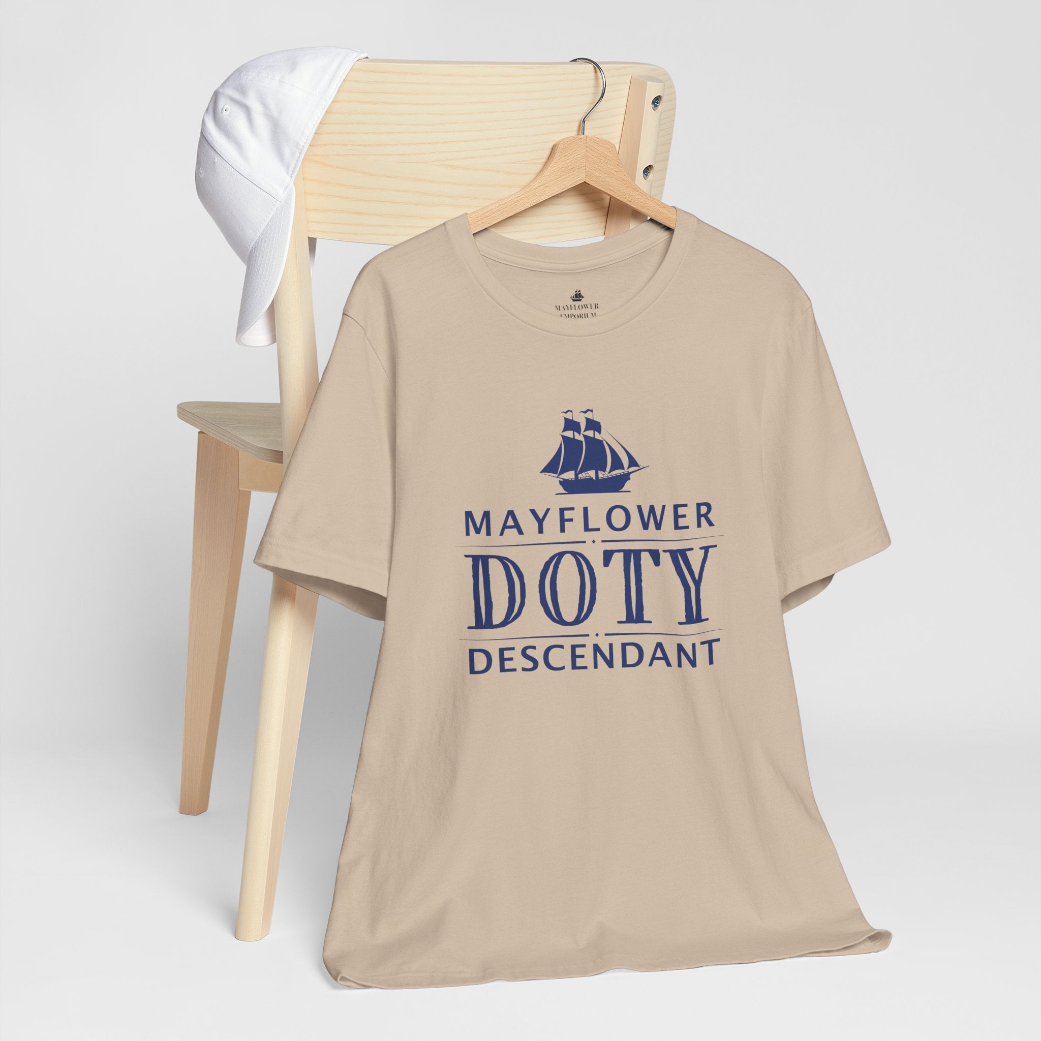 Doty Mayflower Descendant T-Shirt | Family Heritage Tee