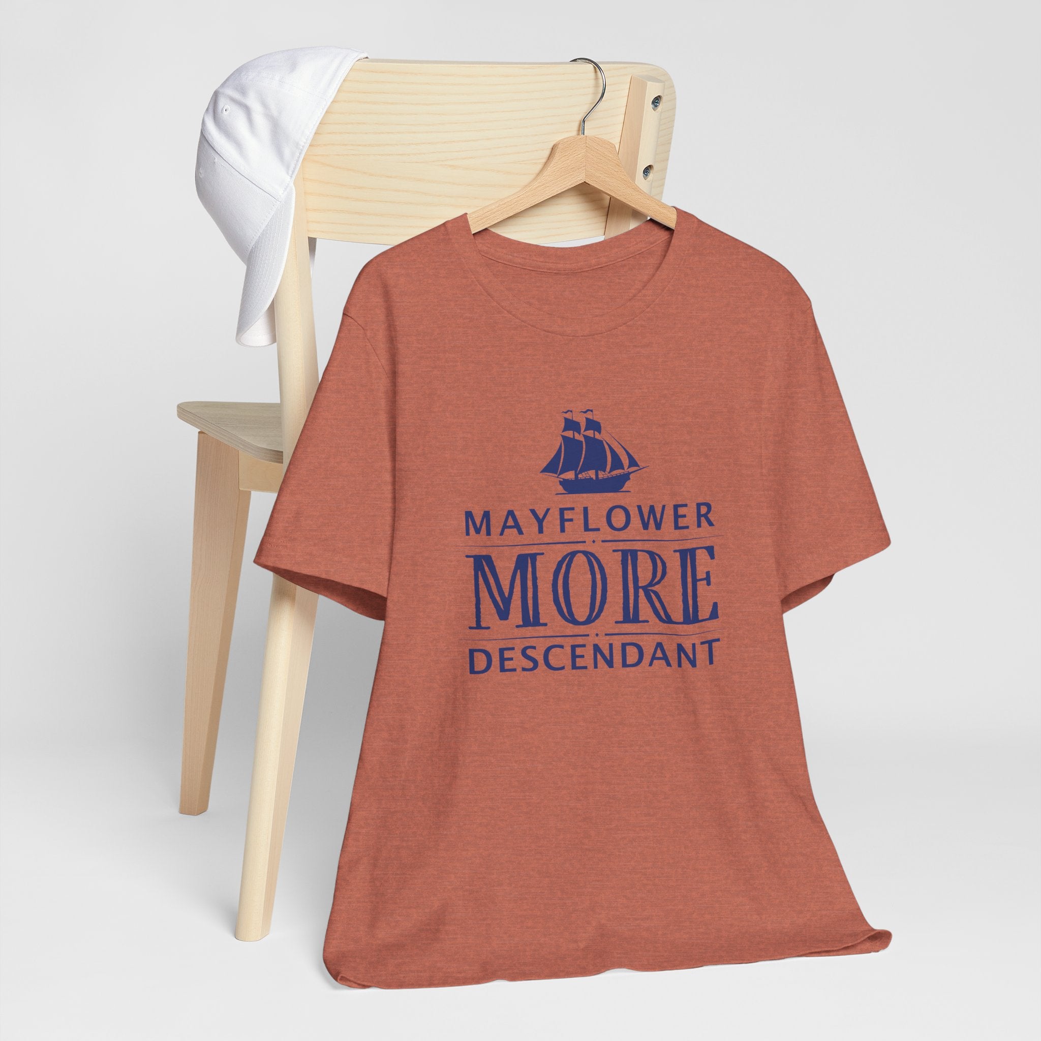 More Mayflower Descendant T-Shirt | Family Heritage Tee