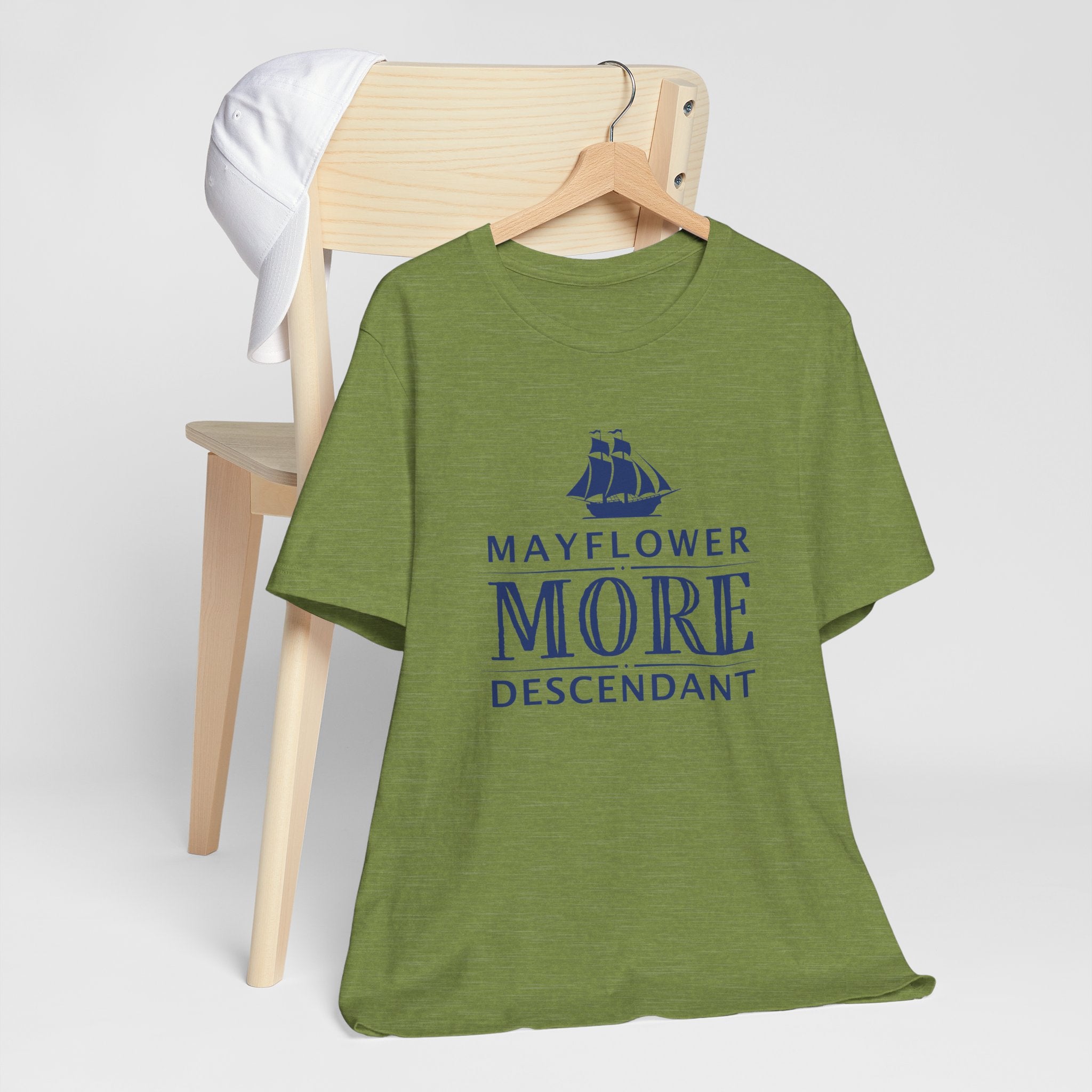 More Mayflower Descendant T-Shirt | Family Heritage Tee