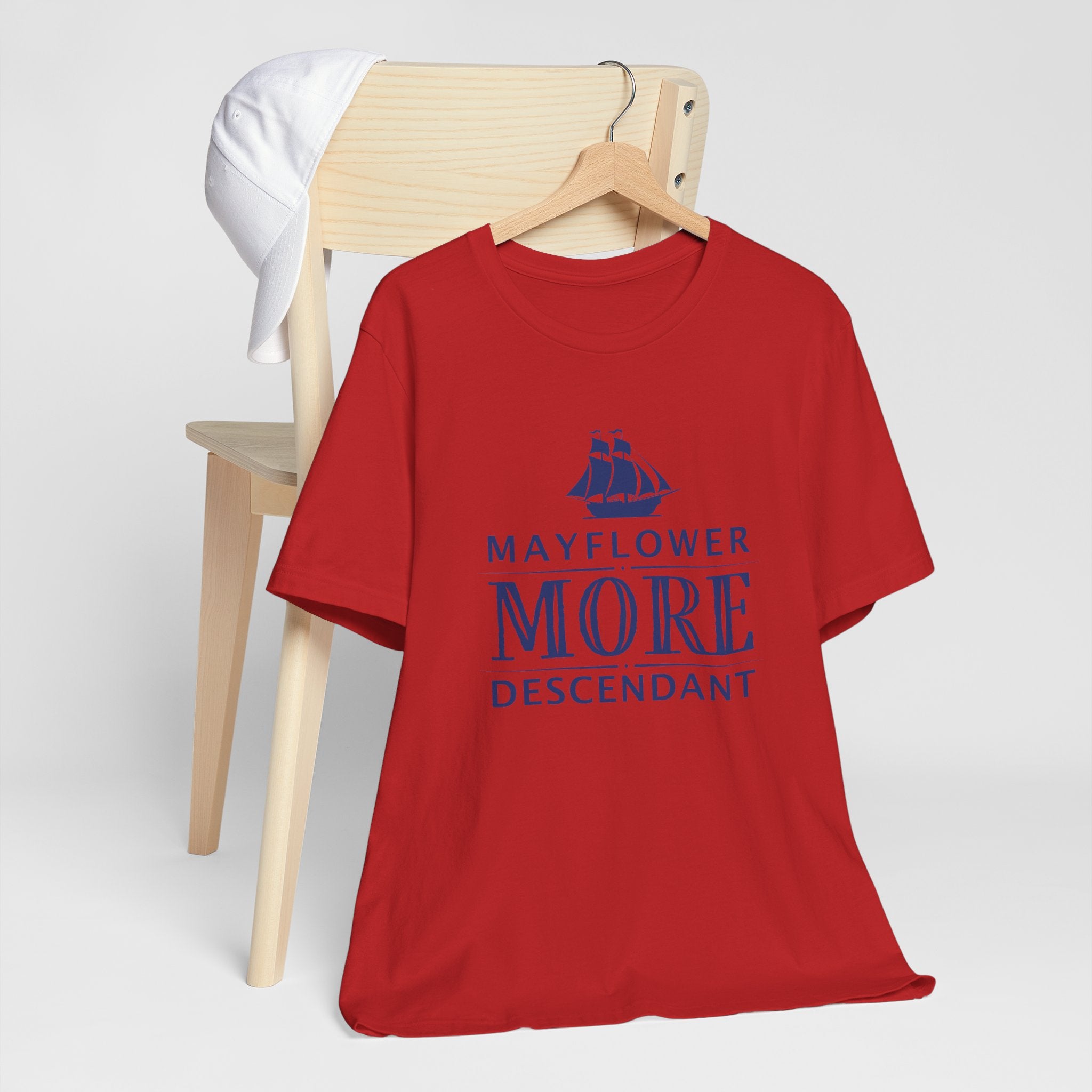 More Mayflower Descendant T-Shirt | Family Heritage Tee