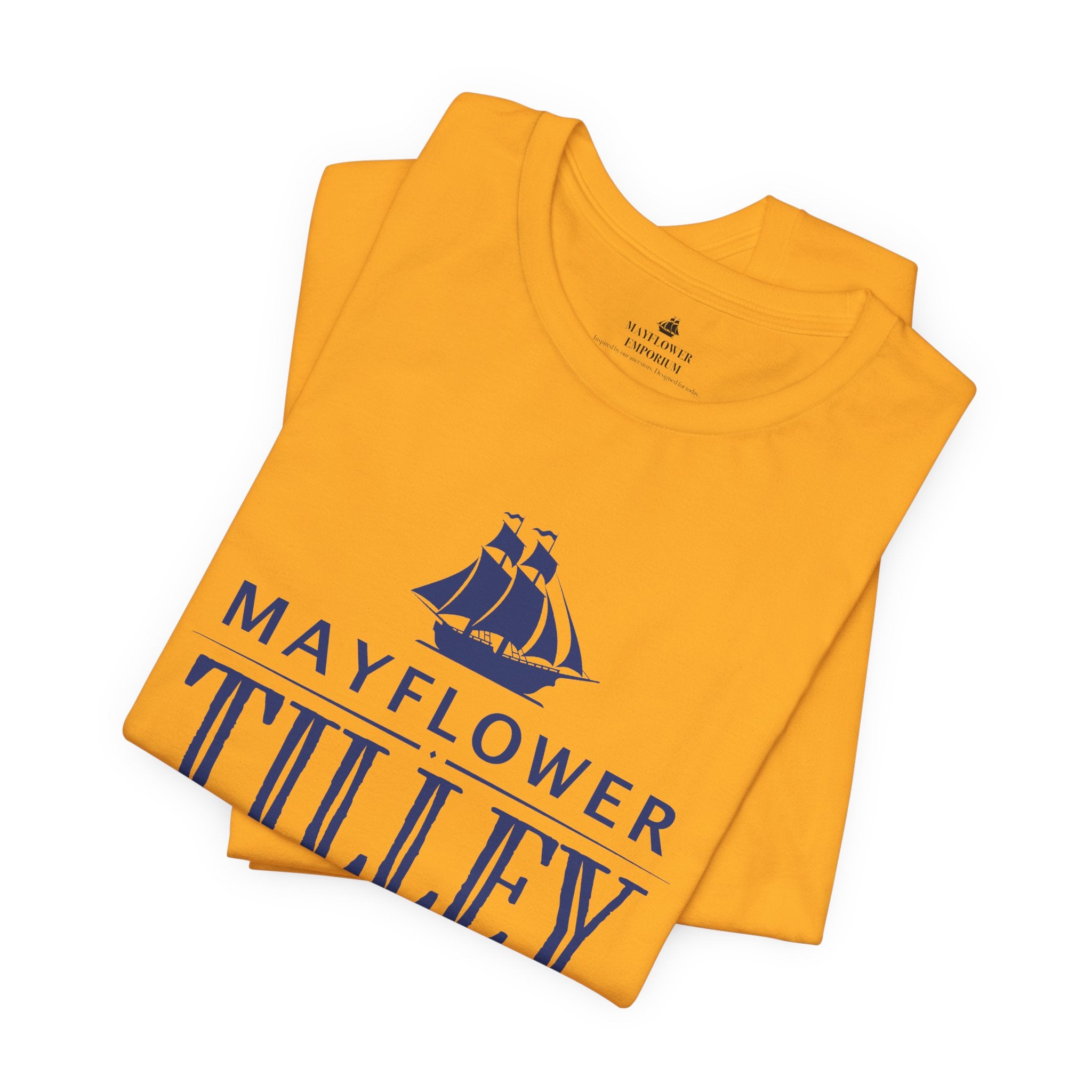 Tilley Mayflower Descendant T-Shirt | Family Heritage Tee