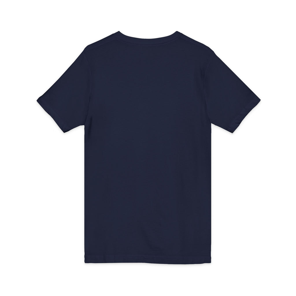 Mayflower Ancestors V-Neck Tee — Fuller Pilgrim Couple Shirt