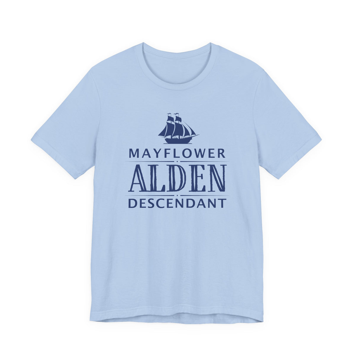 Alden Mayflower Descendant T-Shirt | Family Heritage Tee