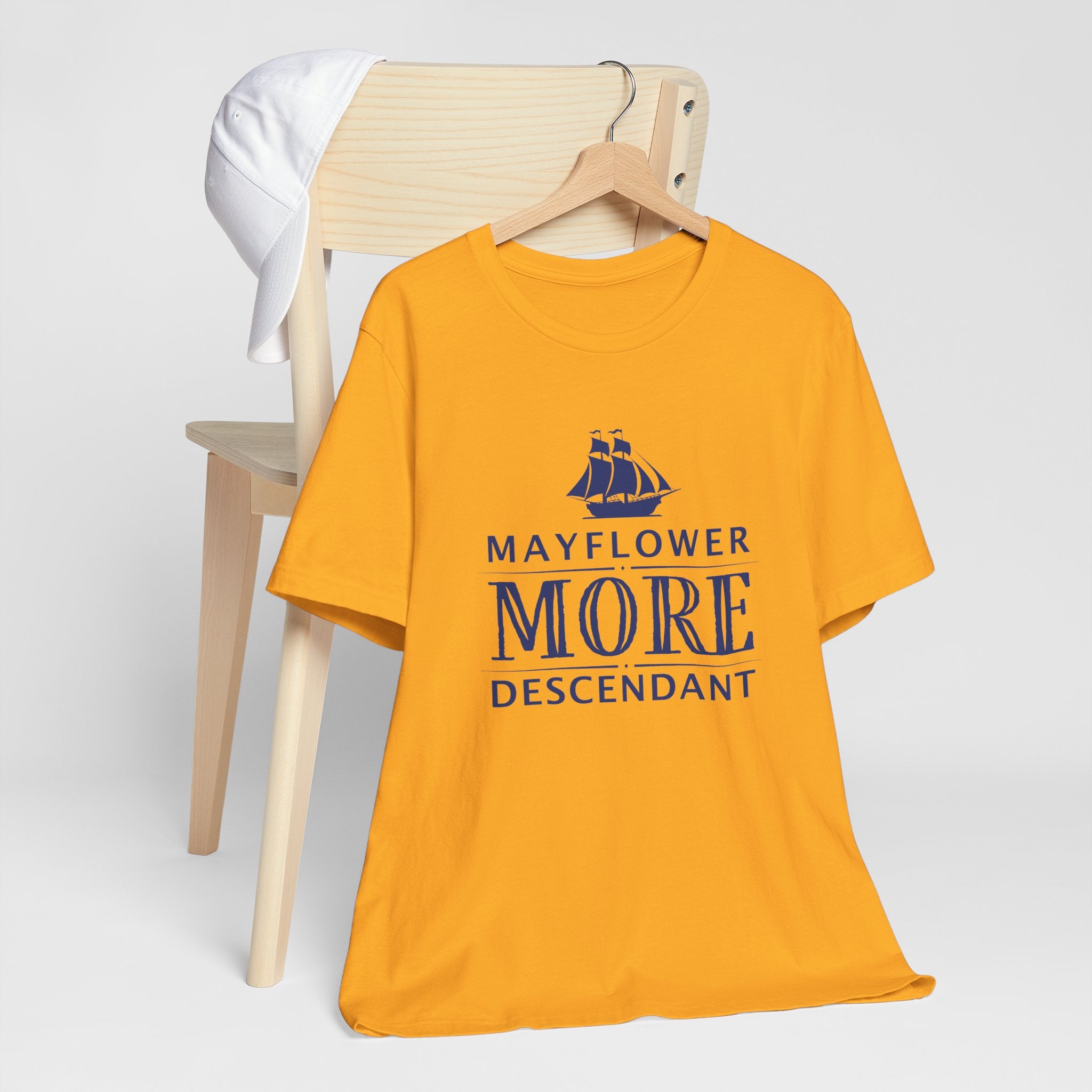 More Mayflower Descendant T-Shirt | Family Heritage Tee